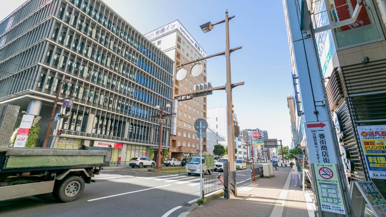 Toyoko Inn Kagoshima Chuo Eki Higashi Guchi Εξωτερικό φωτογραφία